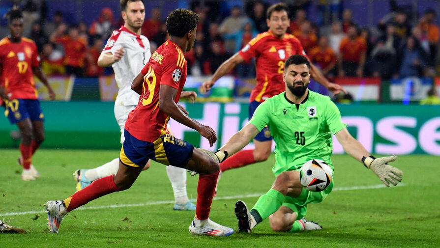Испания установила рекорд Евро-2024 по числу ударов в одной игре