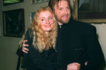 Актер Никита Джигурда с бывшей женой Еленой, 1997 год