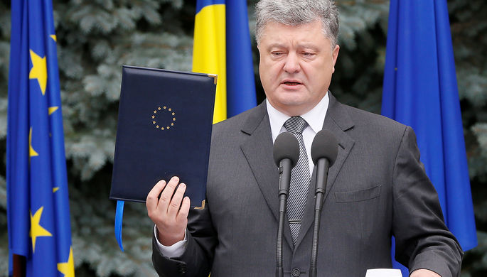 Украинский президент Петр Порошенко во время саммита Украина-ЕС в Киеве, 13 июля 2017 года