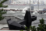 Корабельная набережная после урагана во Владивостоке, 3 сентября 2020 года
