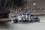 Противодиверсионный катер «Нахимовец» проекта 21980 «Грачонок» на Главном военно-морском параде в честь Дня ВМФ в Санкт-Петербурге, 25 июля 2021 года
