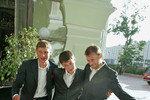 Вместе с братьями Березуцкими на свадьбе Евгения Алдонина