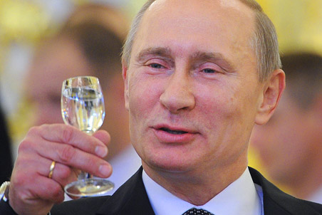 7 октября Владимир Путин празднует свой 60-летний юбилей