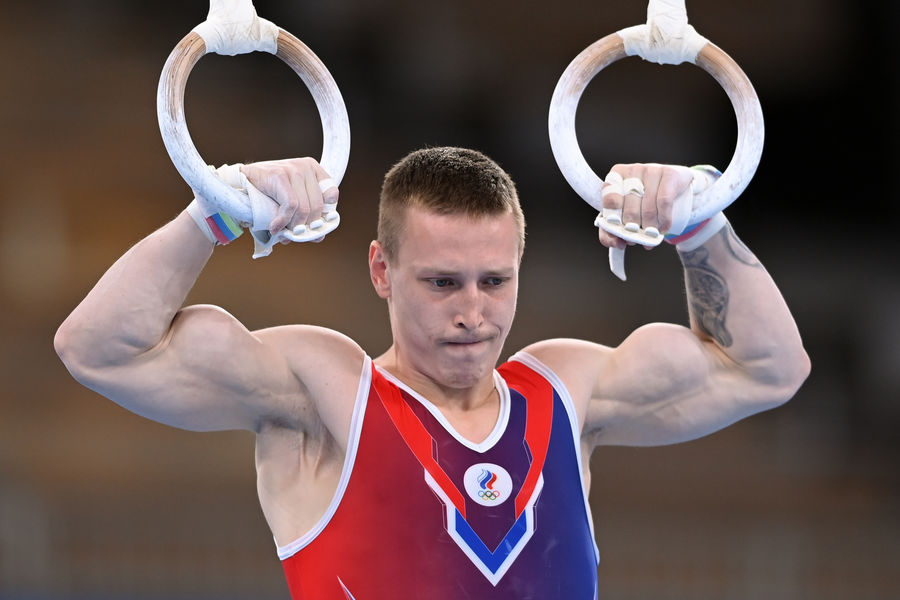 Российский гимнаст Денис Аблязин на Олимпиаде в Токио