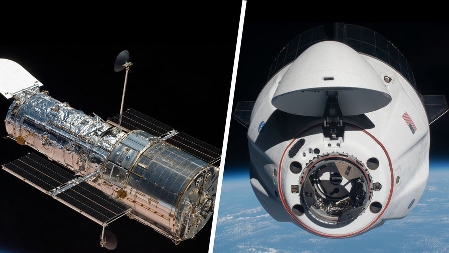 В NASA хотят продлить жизнь телескопа Hubble с помощью корабля SpaceX Dragon