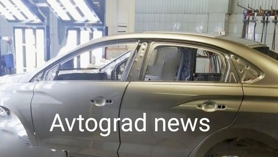 На АвтоВАЗе сфотографировали кузов новой Lada Granta