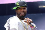 50 Cent во время выступления в Нью-Джерси, 2015 год
