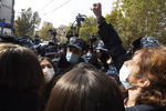 Акция протеста оппозиции в Ереване, 19 ноября 2020 года