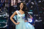 Вторая Вице-мисс Россия 2023 Любовь Хохолова (Республика Саха) во время финала конкурса «Мисс Россия 2023»
