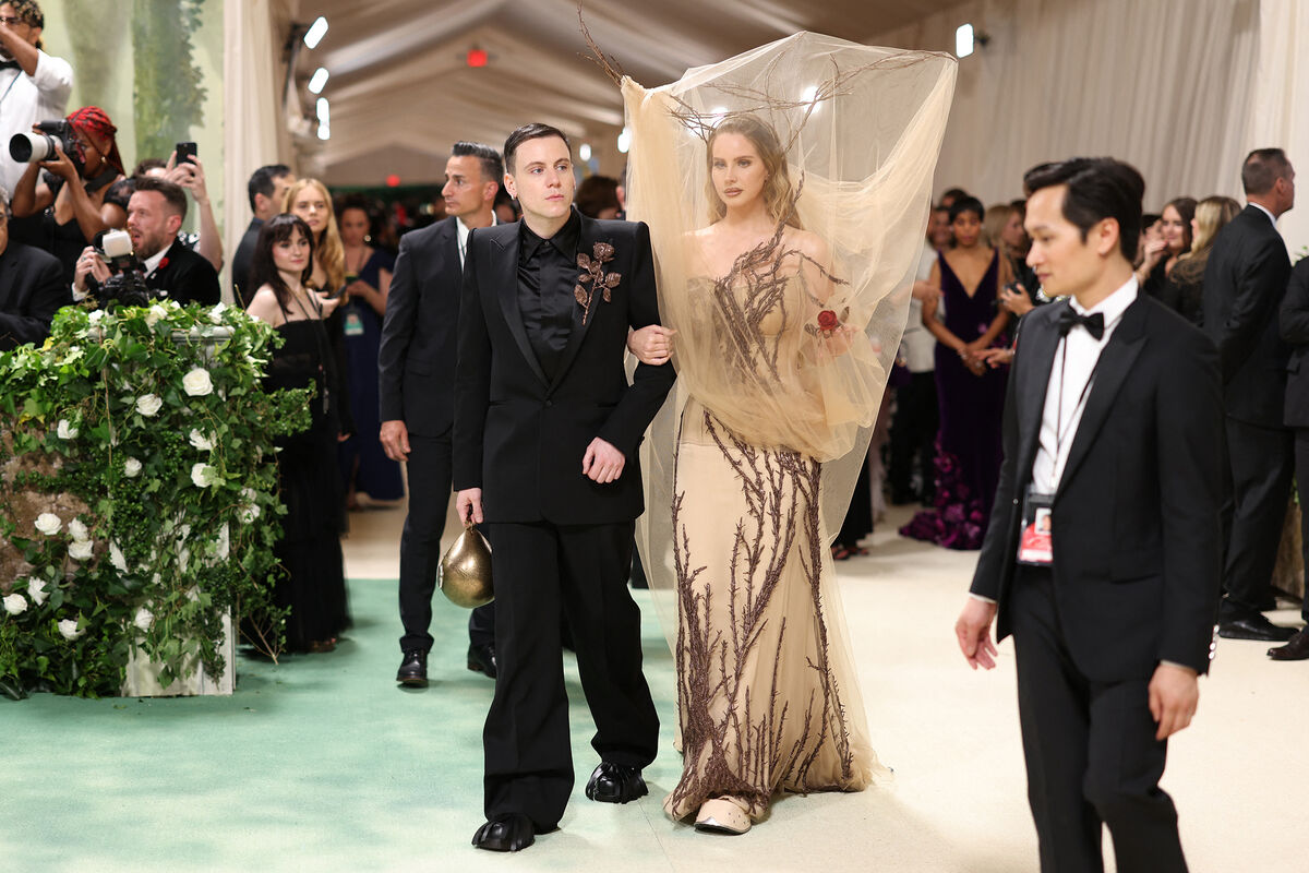 В сети обсуждают образ Ланы Дель Рей в «москитной сетке» на Met Gala -  Газета.Ru | Новости