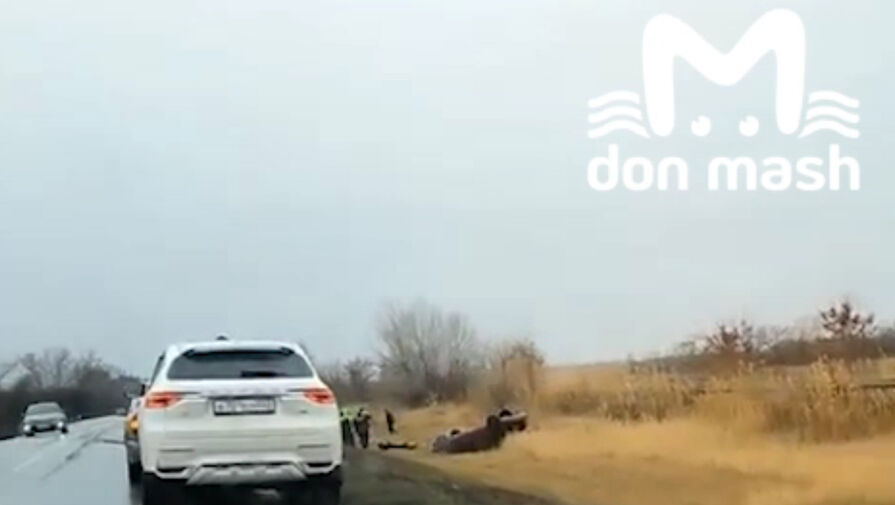 В Ростовской области авто опрокинулось в жестком ДТП, ребенок не выжил