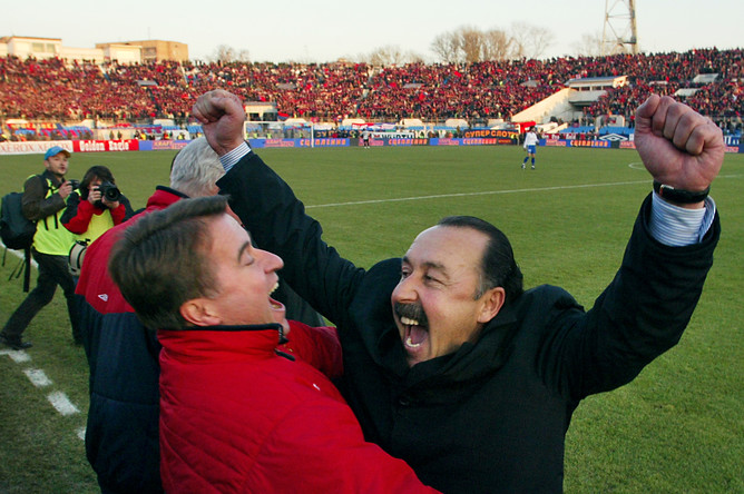 6 ноября 2005 года. После победы над «Динамо» (2:1) армейцы досрочно стали чемпионами России