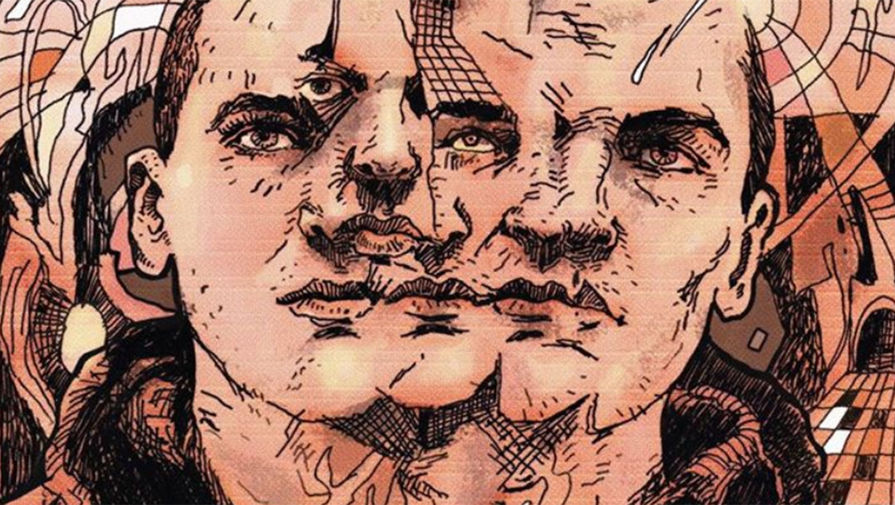 Фрагмент обложки альбома Энди Картрайта «Красота аномалий» (2017)