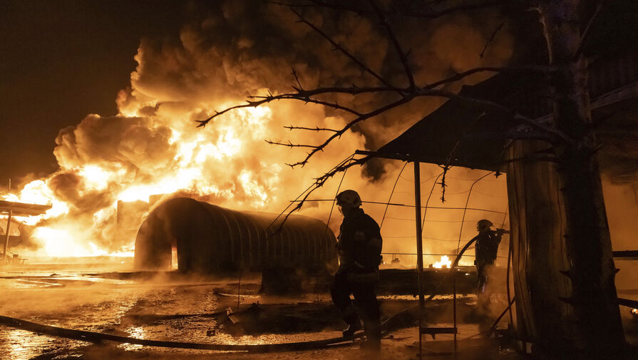 В Тернопольской области загорелся инфраструктурный объект