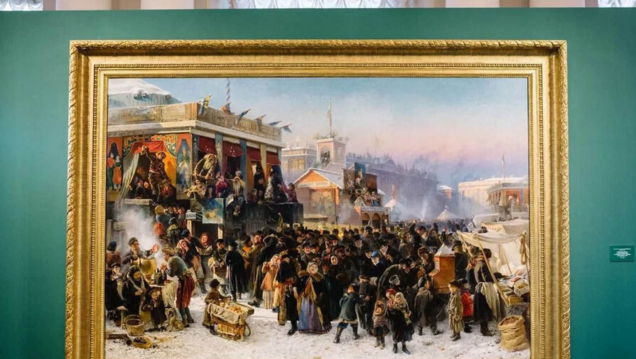 Масленичное полотно Маковского вернулось в Русский музей после реставрации