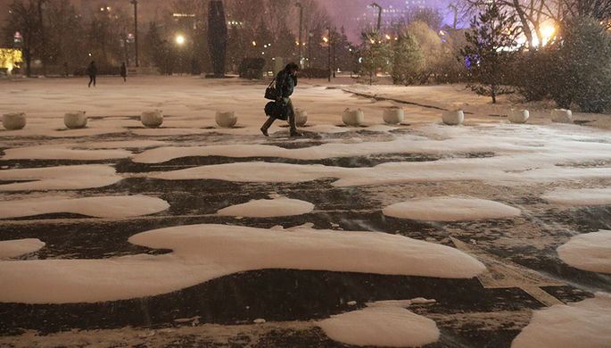 Метель в Москве