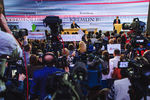 Журналисты на итоговой пресс-конференции Владимира Путина