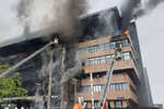 Пожар в бизнес-центре «Гранд Сетунь плаза» на западе Москвы, 3 июня 2022 года