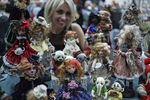 Куклы на 12-й Международной выставке-ярмарке «Салон авторской куклы» в Москве