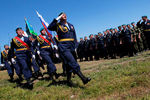 Празднование Дня Воздушно-десантных войск в пригороде Уссурийска Приморского края