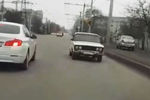 «Перевернутая «Жигули» на улицах Ставрополя