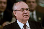1990 год. Политик Михаил Горбачев
