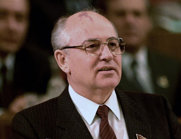 1990 год. Политик Михаил Горбачев