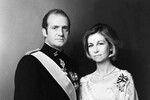 Король Испании Хуан Карлос I и королева София, 1984 год