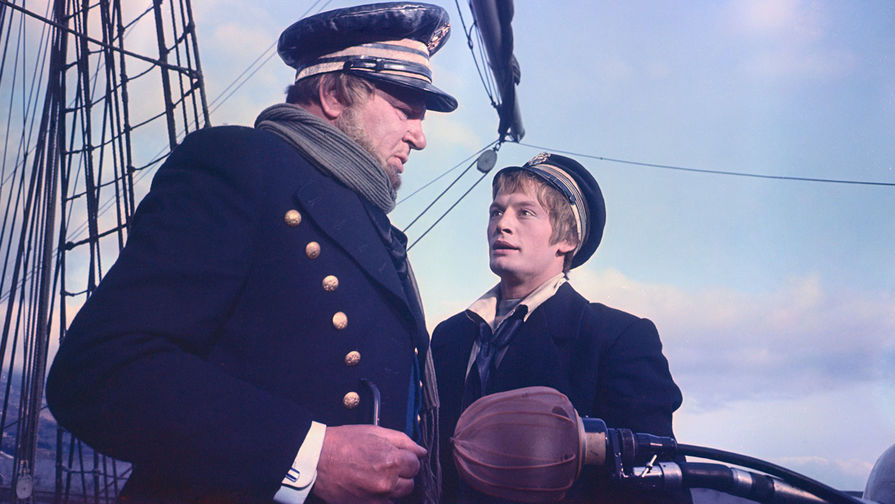 Съемки фильма «Алые паруса» (1961)