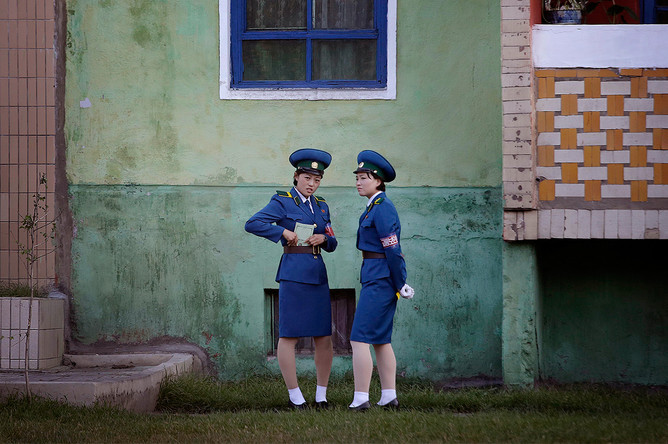 Регулировщицы в нерабочее время, 18 октября 2016 года