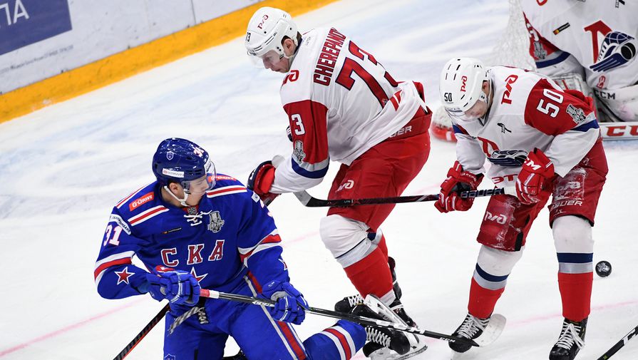 Онлайн-трансляция второго матча серии плей-офф КХЛ СКА - 