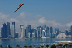 Во время чемпионата мира по водным видам спорта в Дохе, Катар, 14 февраля 2024 года