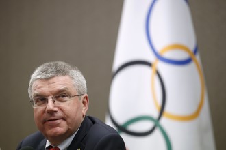 Президент МОК Томас Бах