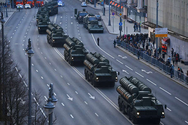 Перекрытие дорог в Москве на 9 мая