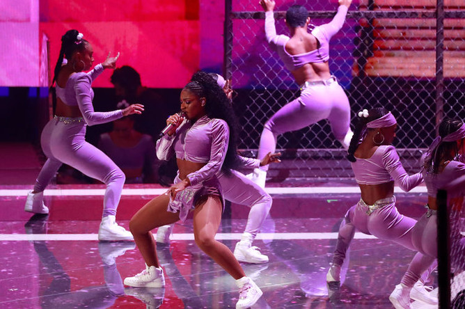 Певица Нормани во время церемонии вручения премии MTV Video Music Awards в Нью-Джерси, 26 августа 2019 года
