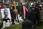 Похороны народной артистки СССР Инны Чуриковой на Новодевичьем кладбище в Москве, 17 января 2023 года