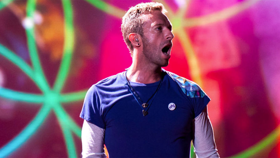 Лидер группы Coldplay Крис Мартин