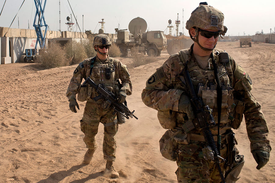 Военнослужащие США в Ираке