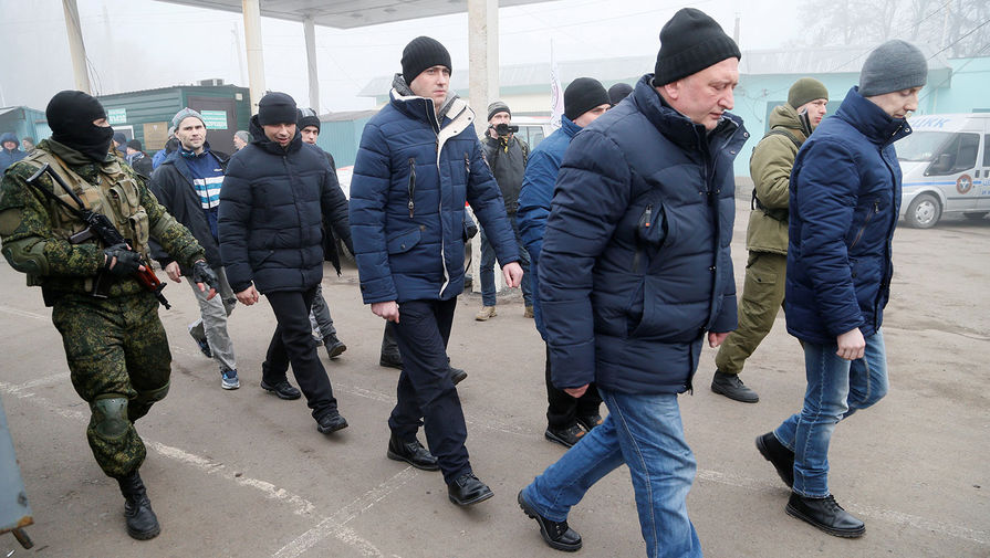 Обмен пленными между Украиной и самопровозглашенными Луганской и Донецкой народными республиками, 29 декабря 2019 года
