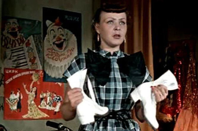 Кадр из фильма «Укротительница тигров» (1954)