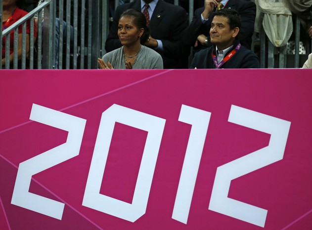 Первая леди США Мишель Обама посетила матч
