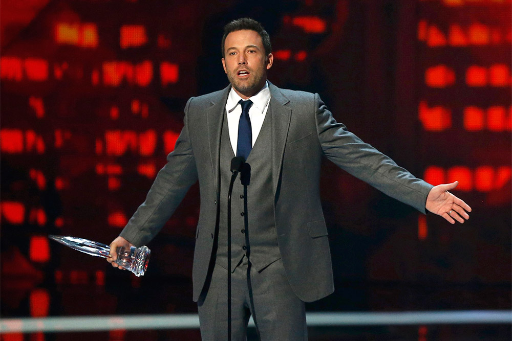 Актер Бен Аффлек на церемонии вручения наград People’s Choice Awards в Лос-Анджелесе