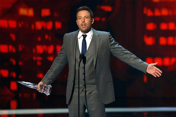 Актер Бен Аффлек на церемонии вручения наград People’s Choice Awards в Лос-Анджелесе