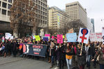 «Женский марш» в Торонто, Канада