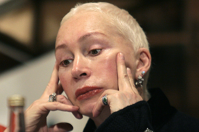 Татьяна Васильева на репетиции в театре «Школа современной пьесы», 2007