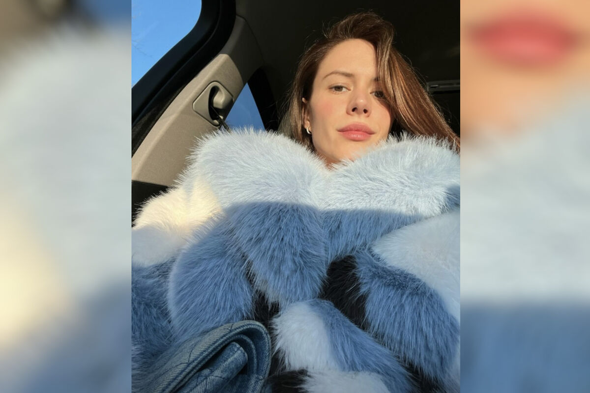 Жена Ивана Янковского снялась в голубой шубе и без макияжа - Газета.Ru |  Новости
