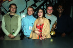 Эми Уайнхаус с участниками музыкальной группы, 2003 год
