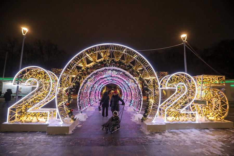 Новогоднее украшение столицы, декабрь 2024&nbsp;года