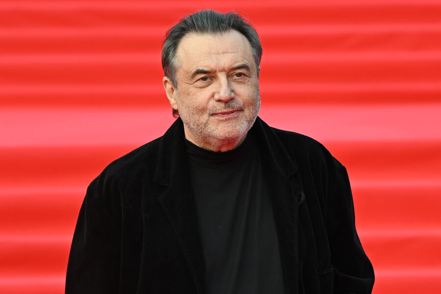 Режиссер Алексей Учитель на&nbsp;красной дорожке перед&nbsp;церемонией открытия 47-го Московского Международного кинофестиваля, 17&nbsp;апреля 2025&nbsp;года