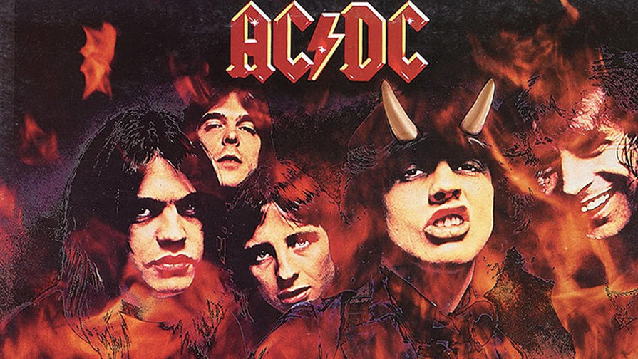 Обложка альбома «Highway to Hell» группы AC/DC